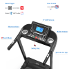 Fitshow App Home Foldable Treadmill with Incline, Folding Treadmill for Home Workout, Electric Walking Treadmill Machine 5" LCD Screen 250 LB Capacity