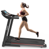 Fitshow App Home Foldable Treadmill with Incline, Folding Treadmill for Home Workout, Electric Walking Treadmill Machine 5" LCD Screen 250 LB Capacity