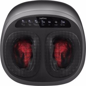Foot Massager Machine With Heat And Massage Gifts For Men And Women Shiatsu Deep Kneading Electric Feet Massager For Home And Office Use (Color: as picture)