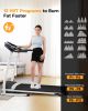 FYC Folding Treadmill for Home with Incline, 3.5HP 330lb Weight Capacity Foldable Electric Walking Treadmill, 12 Preset Programs Exercise Running Mach